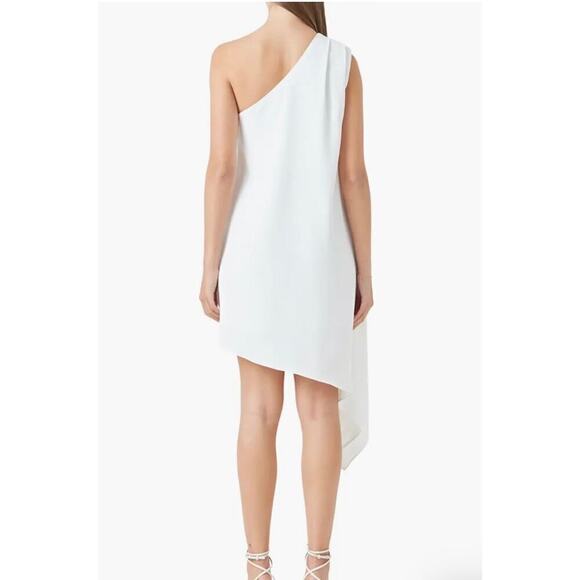 Anthropologie Endless Rose Women's Shoulder Pintucked Asymmetrical Mini … - Picture 2 of 10